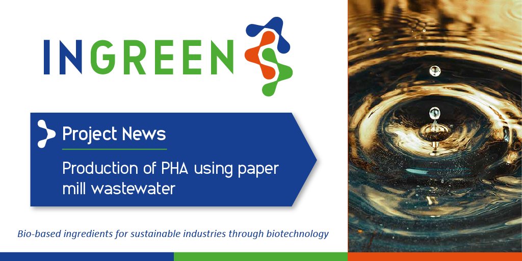 ingreeneu's tweet photo. One of the targets of the EU-funded #INGREEN project is the development of functional innovative ingredients for #feed & #biodegradable #packaging applications from paper mill #wastewater https://t.co/addsL1hgTv #biobased @narinderbains1 @ActivatecLtd @smurfitkappa @barillagroup https://t.co/5ieU7vWkJR