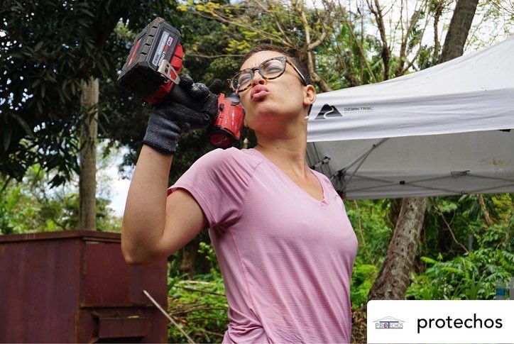 ToolBankUSA's tweet photo. Great to see our tools in the hands of these amazing women volunteers from @protechos in Puerto Rico π΅π·! #toolbank #toolsforchange #toolsforhope #puertorico #womeninconstruction https://t.co/y2MPgmGSGR