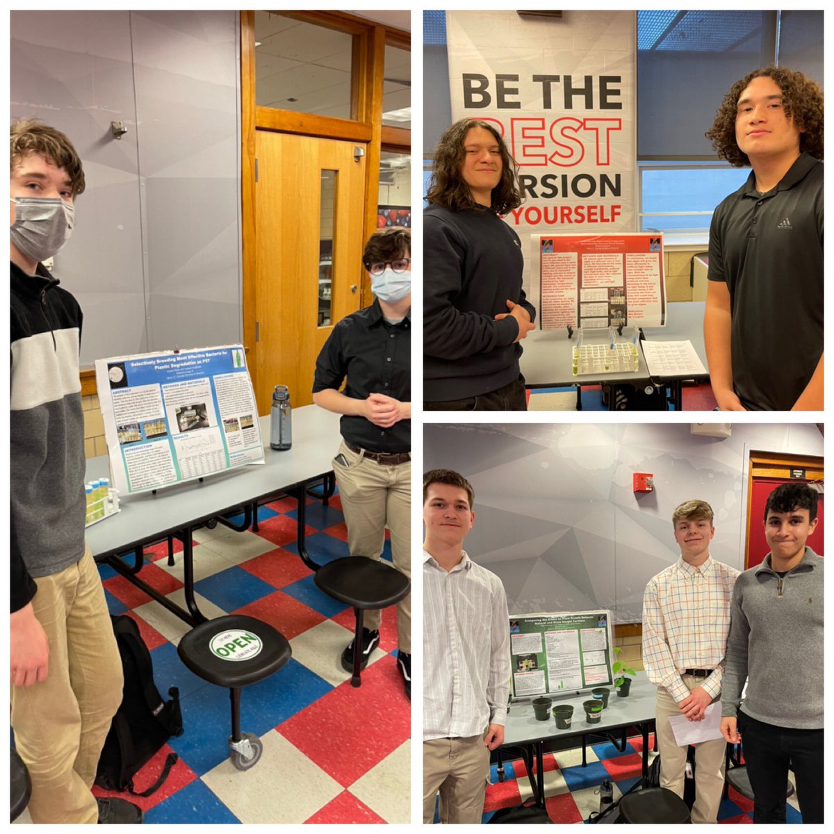 baprillaman's tweet photo. Nice to be back-to support my students in their work @the @ConradRedWolves Bio-Tech Fair. Well Done! @RedClaySchools #DrPDDTCCSOC #CSSAPPYCH #CSSPSYCH https://t.co/kNEytC1BmT