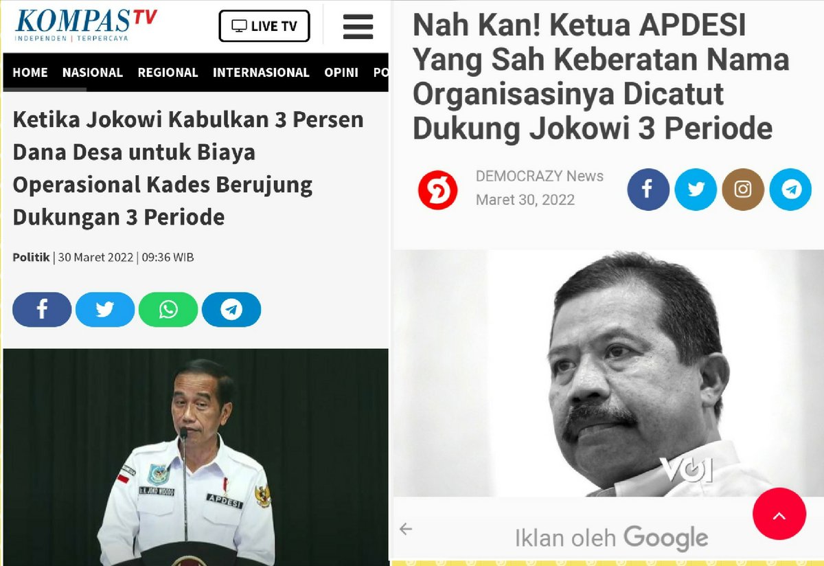 Darma2711's tweet photo. Senyum sang Perdana Menteri ketika para Kepala Desa mendukung Presiden 3 Periode!
Saya sebagai bagian dari rakyat Indonesia dengan tegas menolak!!!
#SayNoTo3Periode
#Tolak3Periode
#tolakPenundaanPemilu https://t.co/YDWUmYE8yI