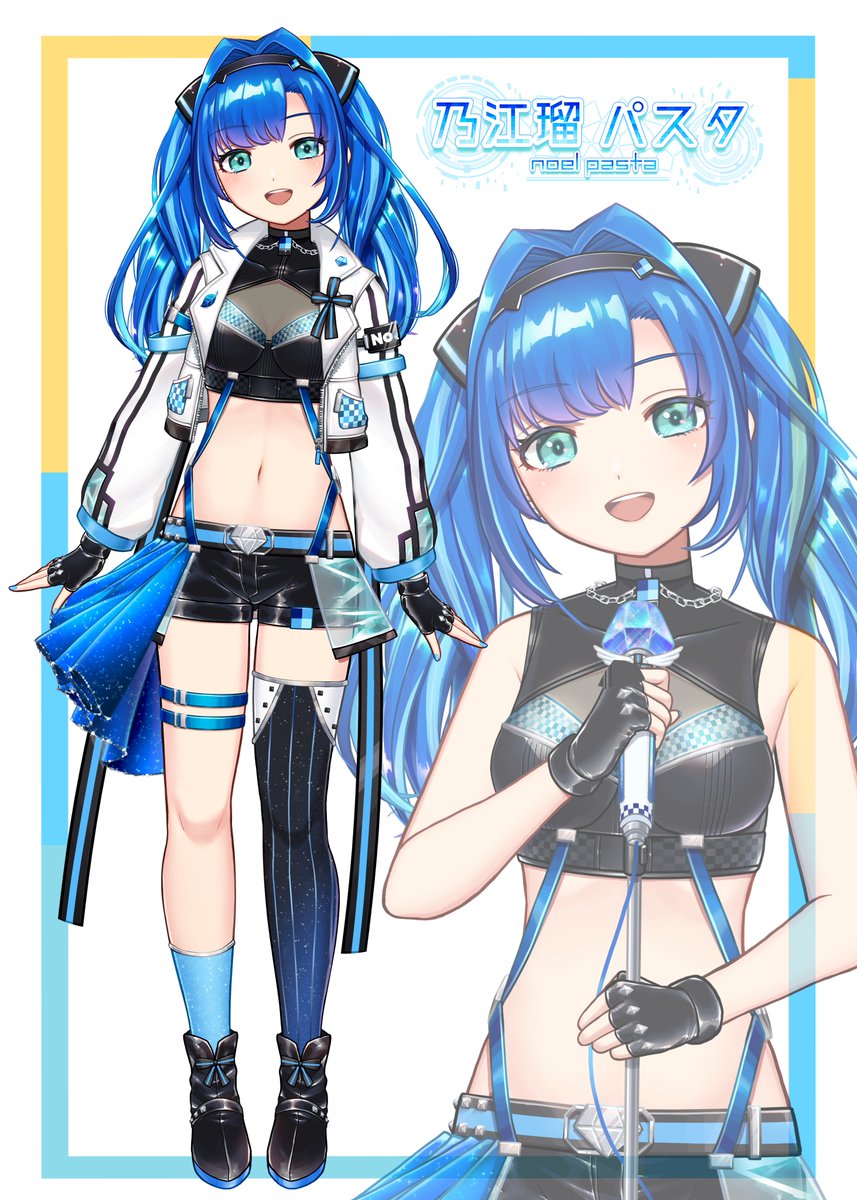 新衣装・マイク
お披露目しました💎

《パパ》
あまとうこさん <a href="/Amatoko85/">あまとうこ@Live2D/イラスト</a>
《ママ》
厘野イチさん <a href="/rinno01/">厘野イチ</a>

甘ロックな衣装！
表情のレパートリー増えすぎ案件！
大好きな歌がたくさん歌える
マイクまで！！！

全部全部宝物です🥺💙💙

新しいパスタも愛してね✨

＃新衣装
#Vtuber
 #新人Vtuber