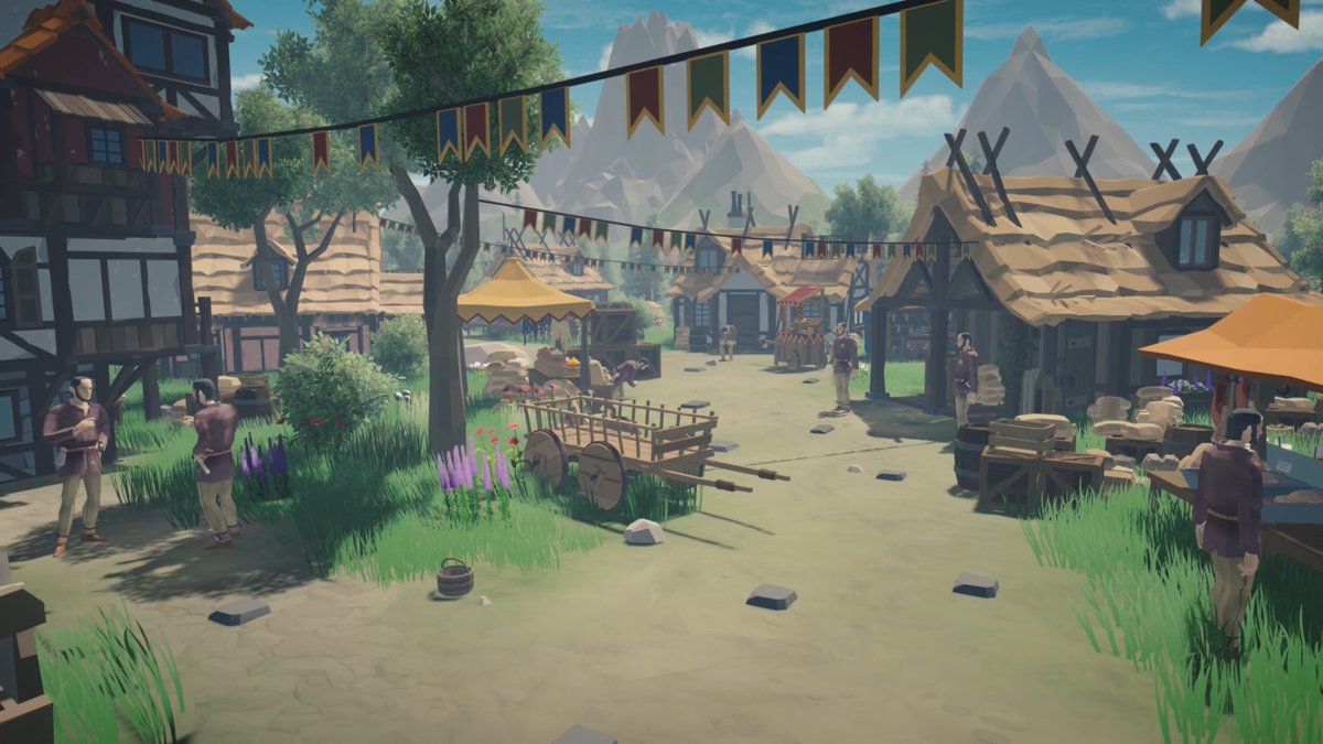 VisionEdgeEnt's tweet photo. Peace and prosperity in #lowpoly #strategy #game Siege of Irdor

add to #Steam #wishlist to know more:
https://t.co/C9PFioJLwG

#screenshotsaturday #screenshot #indiedev https://t.co/yv3C5mwj49
