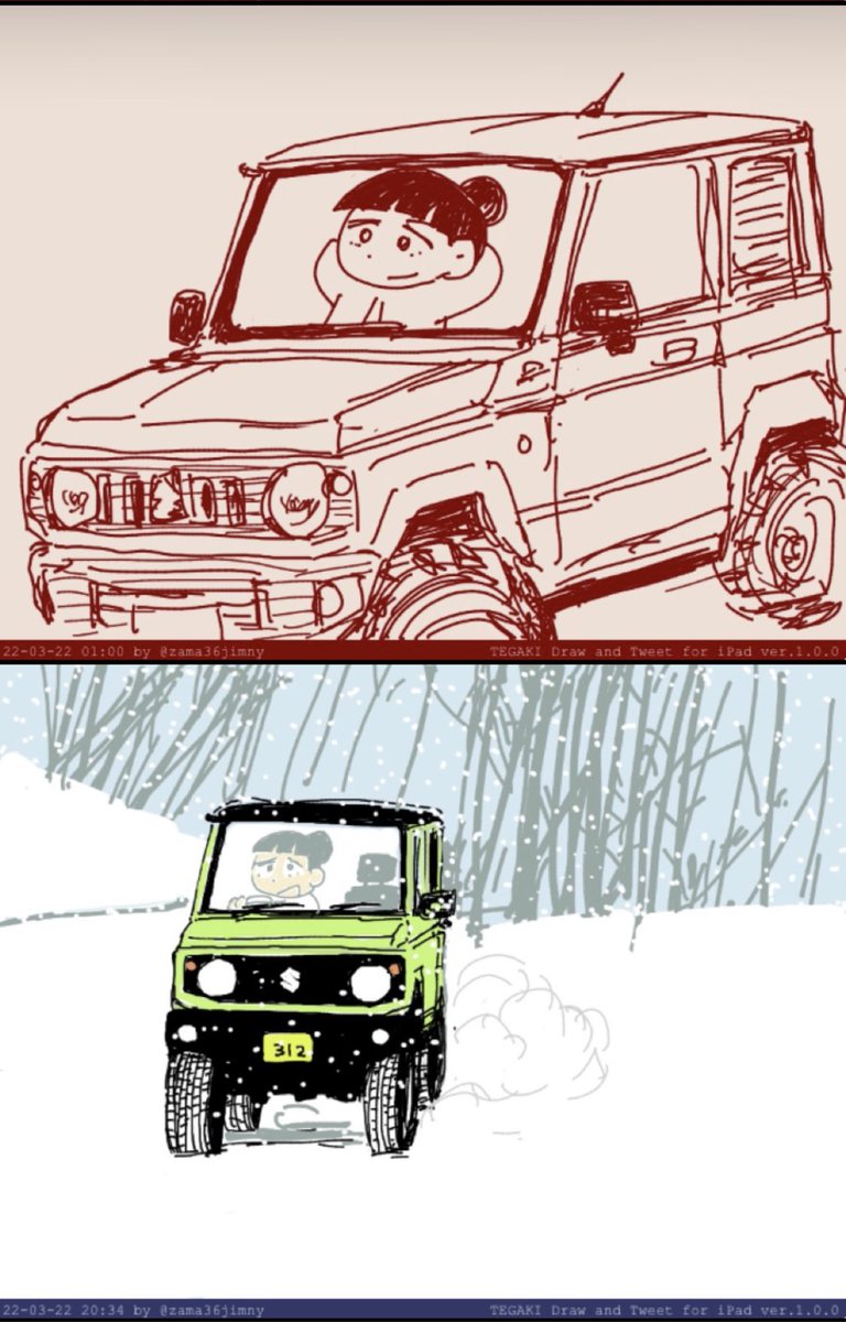 #今月描いた絵を晒そう
ラクガキでも絵と言い張る。 
