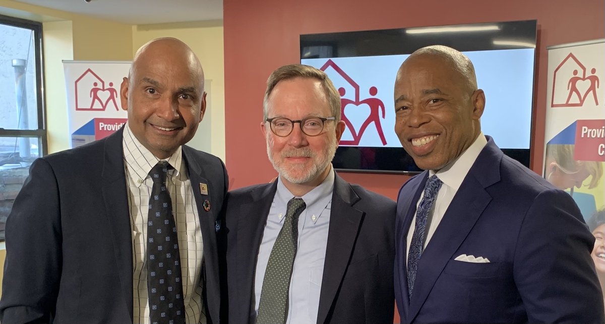 SurjitChana's tweet photo. I enjoyed helping to host the Mayor of #NYC, Eric Adams @NYCMayor, at the opening of the @CFHNYC site in the Bronx. This is a Safe Haven and Health Center for #Homeless New Yorkers. This is the 27th site in NYC where CFH provides its #healthcare and shelter services. https://t.co/bZbQ6xONDd