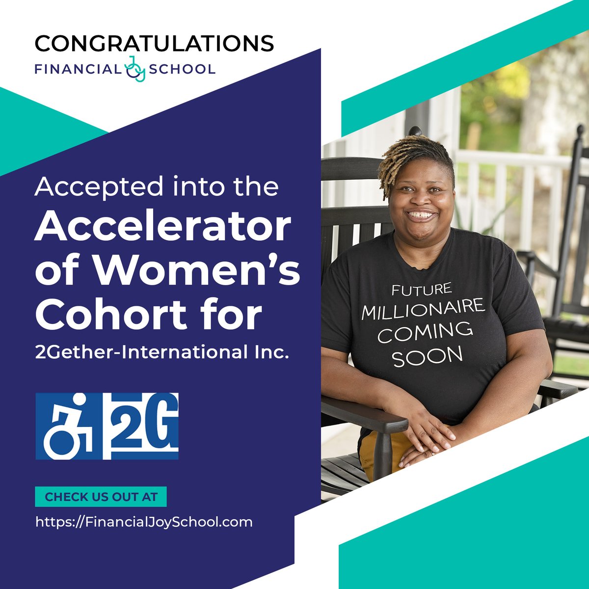 FinancialJoy21's tweet photo. Excited to learn, grow, and share with the amazing women in my cohort @2GetherInternat https://t.co/seo7NOAAcv