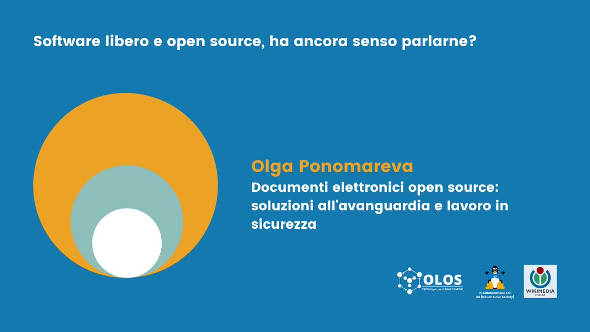 only_office's tweet photo. Today, on the Document Freedom Day, Olga Ponomareva from #ONLYOFFICE takes part in the online event by the #37100Lab supported by the Veneto Region in Italy.
Olga presents her session: "Open source electronic documents: leading solutions for secure work."
Link in the next tweet https://t.co/X4Vpgkrw0e