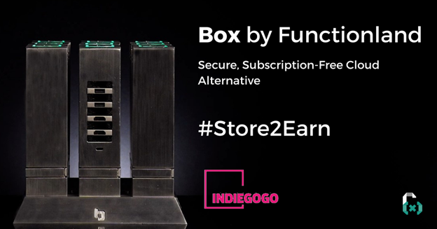 CalendarDefi's tweet photo. @functionland is launching BOX, the first Blockchain-Attached Storage Solution, at Indiegogo TODAY. 

Check it out at https://t.co/hVScT8L2Jp.

We are partnering with them to #giveaway $60 worth of $FULA, their token.

1. Follow @CalendarDefi &amp; @functionland
2. RT this tweet https://t.co/JQrSR9M9cS
