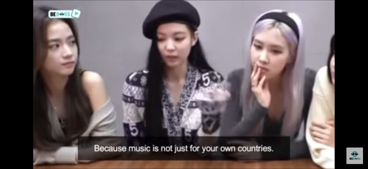 Priyank15429545's tweet photo. jennie getting hate and recieve negative comments just by saying "Blackpink opened the doors for other artists to spread their music" i don't know why people always target jennie?? Its not her fault https://t.co/5XoGNSgSvr