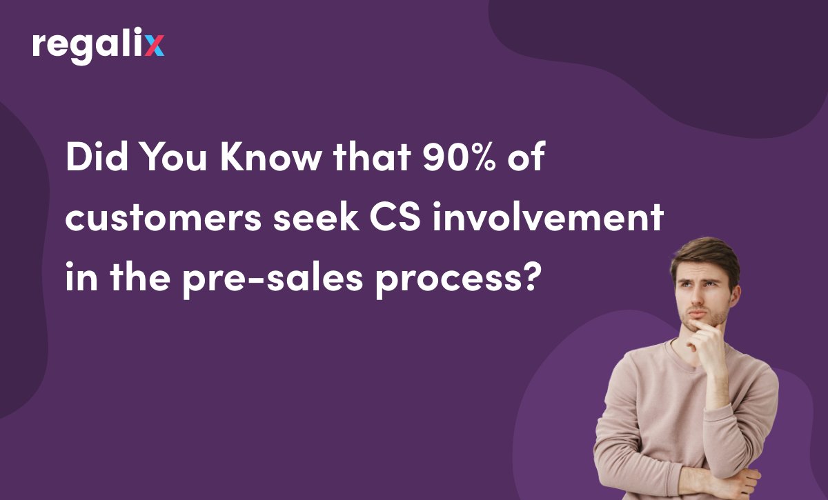 While only 54% interact with the CSM during the pre-sales stages. Deliver the optimum customer experience through the right mix of people, technology, and processes. Head over to our blog https://t.co/dIk2AgY6ts to learn more.

#CustomerSuccess #PreSales #B2B #RevenueGrowth https://t.co/jrjyiTnOfk