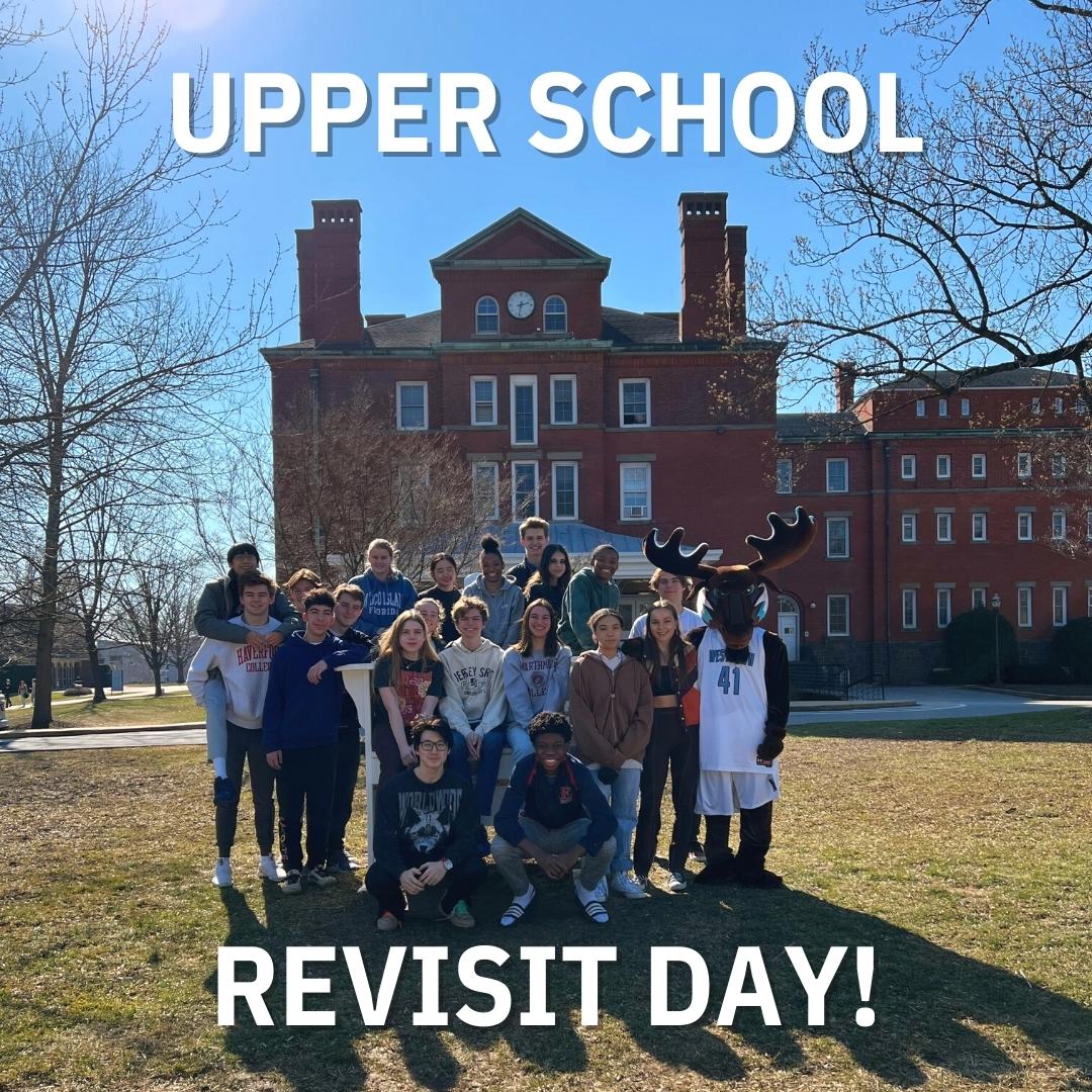 WesttownSchool's tweet photo. Upper School Revisit Day is here!! A warm welcome to the accepted students visiting Upper School today! 🎉🙌 #welcometoTown #revisitday https://t.co/zdWbQh4ZwI