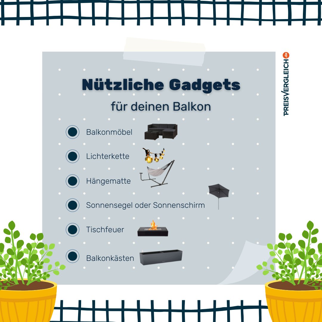 Friday Feeling, Frühlingsgefühle, Sonne...das schreit nach Balkonien! Und damit du dir jetzt deinen Balkon oder Garten auch gemütlich einrichten kannst, haben wir dir ein paar nützliche Produkte zusammengestellt, die du auf deinem Balkon brauchst: amzn.to/3IKDB2U