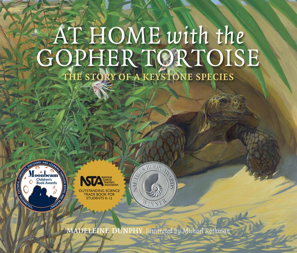 WebOfLifeBooks's tweet photo. April 10 is Gopher Tortoise Day! To find out how you can help protect this important and threatened keystone species go to: https://t.co/xYrhXCvK0J More than 300 species depend on gopher tortoise burrows for survival. @FlWildFed #gophertortoisecouncil https://t.co/ocjy1bBTZ1