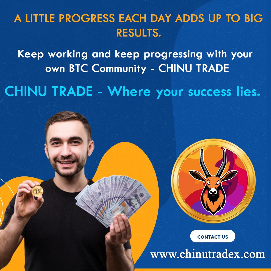ChinuTrade's tweet photo. When BTC/other crypto's are down, this is the right time for you to start CHINU TRADE. CHINU TRADE can work and generate profits for you 24/7. 🌍
Be Patient. Be Wealthy.
https://t.co/7xzKM2EjXp
#chinutrade #trade #trading #bitcoin #cryptotrading #investment https://t.co/McE65C6UBL