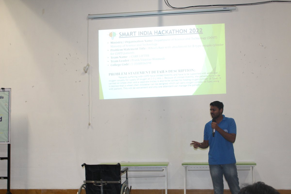 bitwardha's tweet photo. @EduMinOfIndia 
@mhrd_innovation 
BIT, Wardha organized internal hackathon for #SIH2022 and nominated 15 teams of the software &amp; hardware editions out of 30+ teams
Teams Participated: 31
Students Participated: 191
Hardware : 18 Teams
Software: 14 Teams
 #smartindiahackathon2022 https://t.co/daB7CknSWr