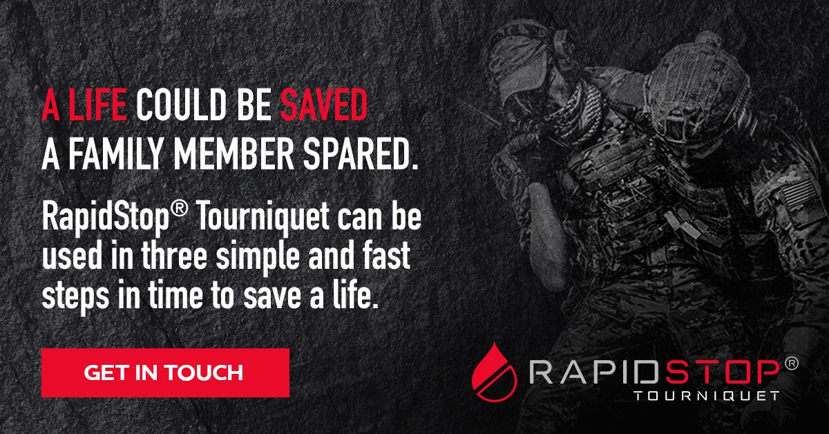 ProTrainingsUK's tweet photo. Have you seen the awesome #RapidStop #Tourniquet? Fast effective ratchet action. 3 colours. Available from #ProTrainings at https://t.co/O26D92SKMg email supplies@protrainings.uk or phone 01206 809538 #firstaid #medical https://t.co/s2QZieFbKh