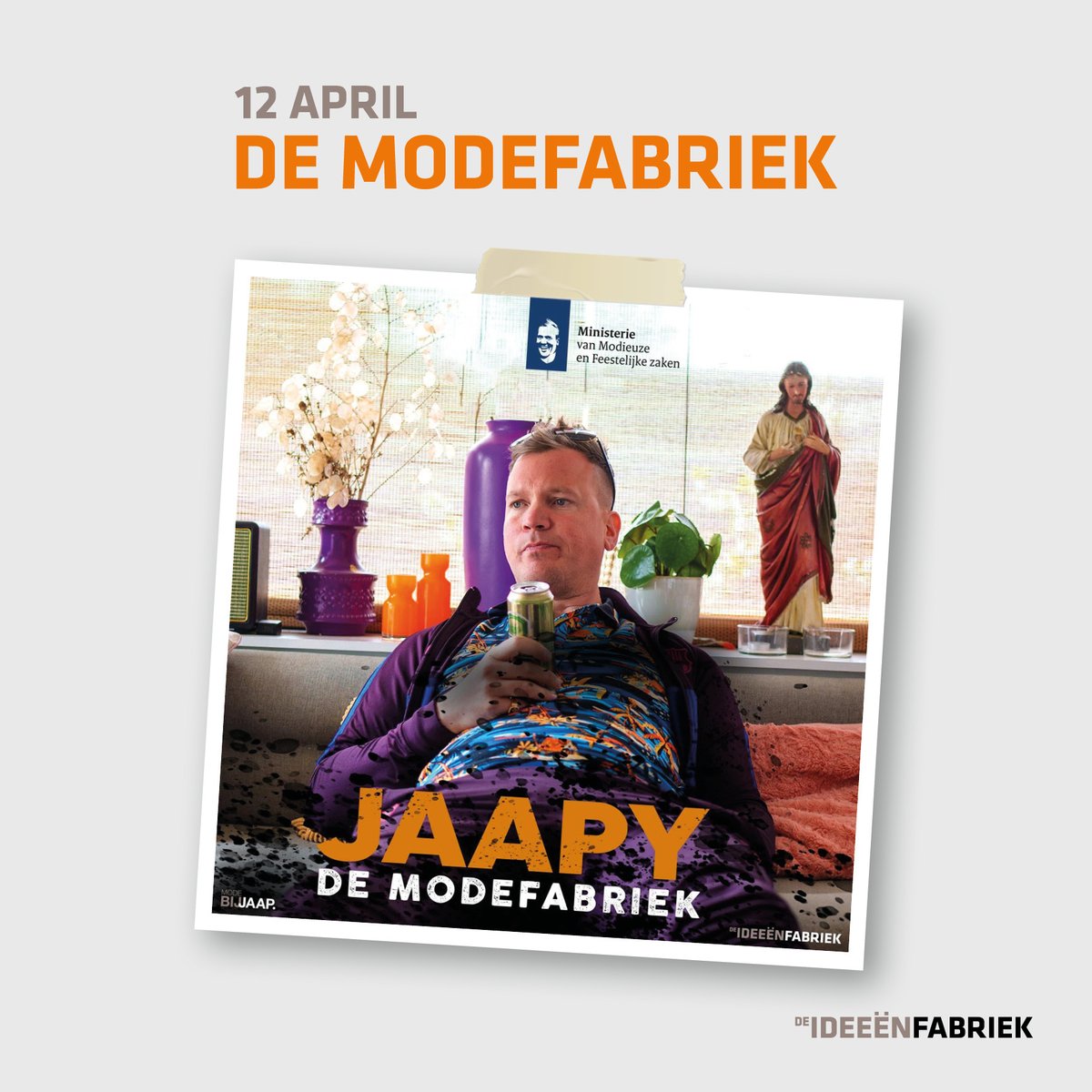 Nog 13 dagen en dan is het eindelijk zo ver! Samen met <a href="/modebijjaap/">Mode bij Jaap</a> toveren we op 12 april De Ideeënfabriek om tot DE MODEFABRIEK ✨ En een ding is zeker! Samen met alle genodigden maken we er een groot modisch feest van. Wij en Jaap kunnen niet wachten. 

#DeModefabriek
