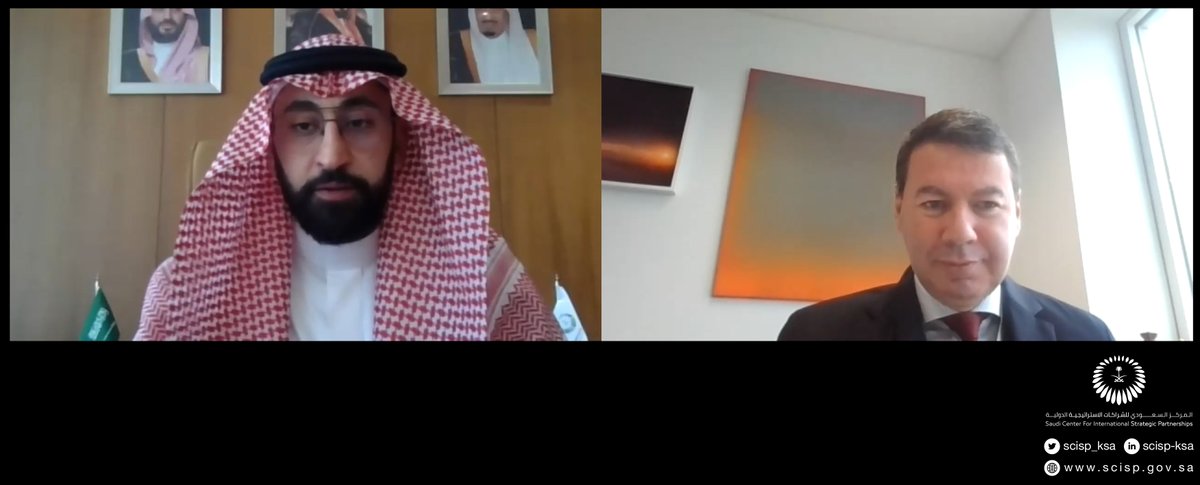 scisp_ksa's tweet photo. #SCISP organized a virtual roundtable discussion today in collaboration with @MEDEF_I , on the cooperation between #Saudi and #France in the Entertainment and Tourism sectors and opportunities for continuous knowledge exchange in these areas. https://t.co/l9Fw7FyXc7