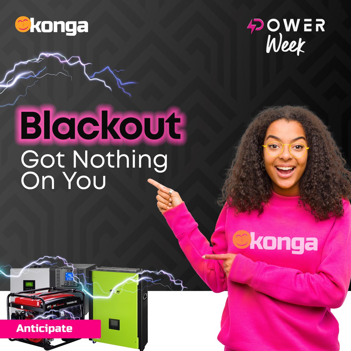 ShopKonga's tweet photo. Do not miss out on this big power sales week, which starts April 4th-10th.

Click here to see all the awesome deals we have in store for you: https://t.co/5ke3PaQrgl

#KongaPowerWeek #ShopKonga #KongaFreeDelivery https://t.co/s6npxLcNXl