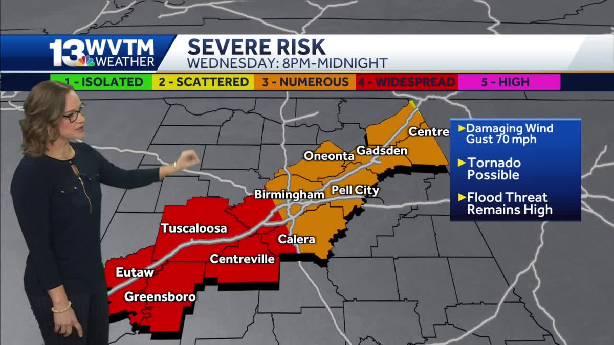 HarmonyWx2023's tweet photo. ‼️Be prepared...NOT scared‼️ #alwx 
📺Live Stream #SeverePrep 
➡️ https://t.co/uFUAgFq4AS
📻Weather Radio Frequencies 
➡️ https://t.co/pEM1BqVpw2
📲 MY APP #TheWeatherlady
➡️ https://t.co/cncj2tbq6C https://t.co/1twMcDFOMX