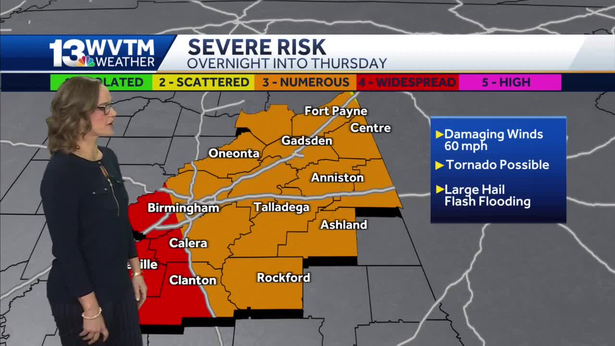 HarmonyWx2023's tweet photo. ‼️Be prepared...NOT scared‼️ #alwx 
📺Live Stream #SeverePrep 
➡️ https://t.co/uFUAgFq4AS
📻Weather Radio Frequencies 
➡️ https://t.co/pEM1BqVpw2
📲 MY APP #TheWeatherlady
➡️ https://t.co/cncj2tbq6C https://t.co/1twMcDFOMX