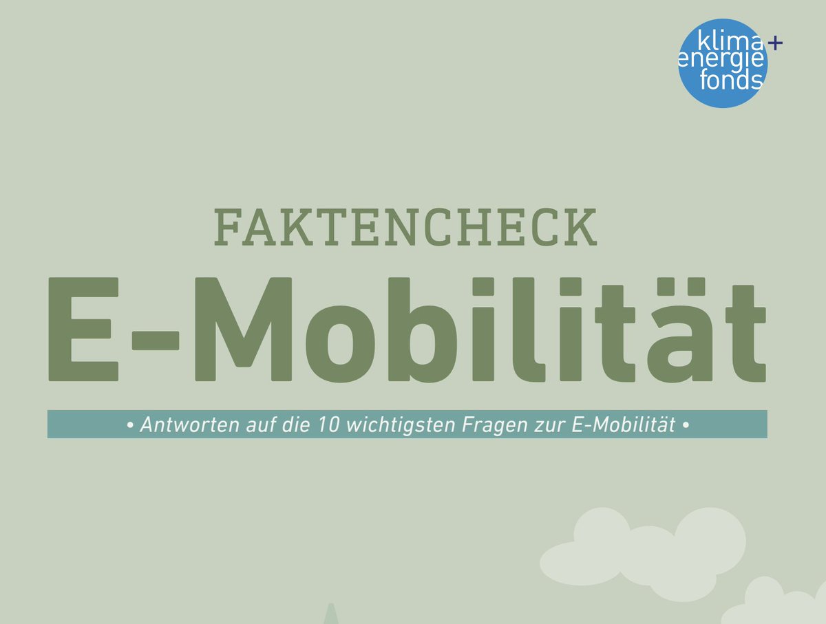 i_am_fabs's tweet photo. Sehr schön: Die @klimafonds haben einen Faktencheck zu Elektroautos mit den 10 häufigsten Fragen ausgearbeitet. Endlich gibts eine schöne (auf Österreich fokussierte; was vor allem bei der Klimabilanz wichtig ist) Übersicht, die man jedem schicken kann

🔗 https://t.co/N7bOApTDyk https://t.co/jmDthjPnyi