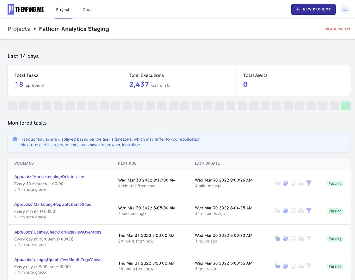 JackEllis's tweet photo. ✅ You have a Laravel app
✅ You need to monitor your scheduled tasks
✅ Fast install is required

Why is nobody talking about https://t.co/2r7jjzyJNG?

Let's get more awareness about this incredible product. I'll buy a year Pro subscription to a random person who RTs this tweet. https://t.co/MvAvqRFv41
