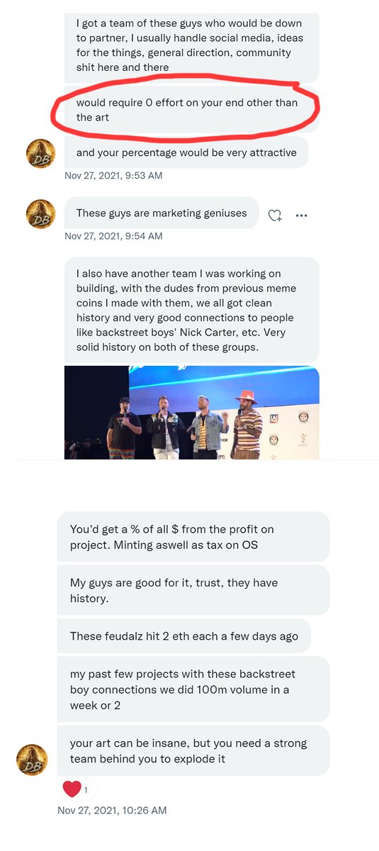 N_G_NFT's tweet photo. AS AN ARTIST I GOT FUCKED UP AGAIN! 
[THREAD] [Part 1]
1/ I’m the artist behind @GenesisGodsNFT and all I did is only handle the Art parts. Founder contacted me in Nov after seeing my artworks on twitter. https://t.co/aCTHluMlzD