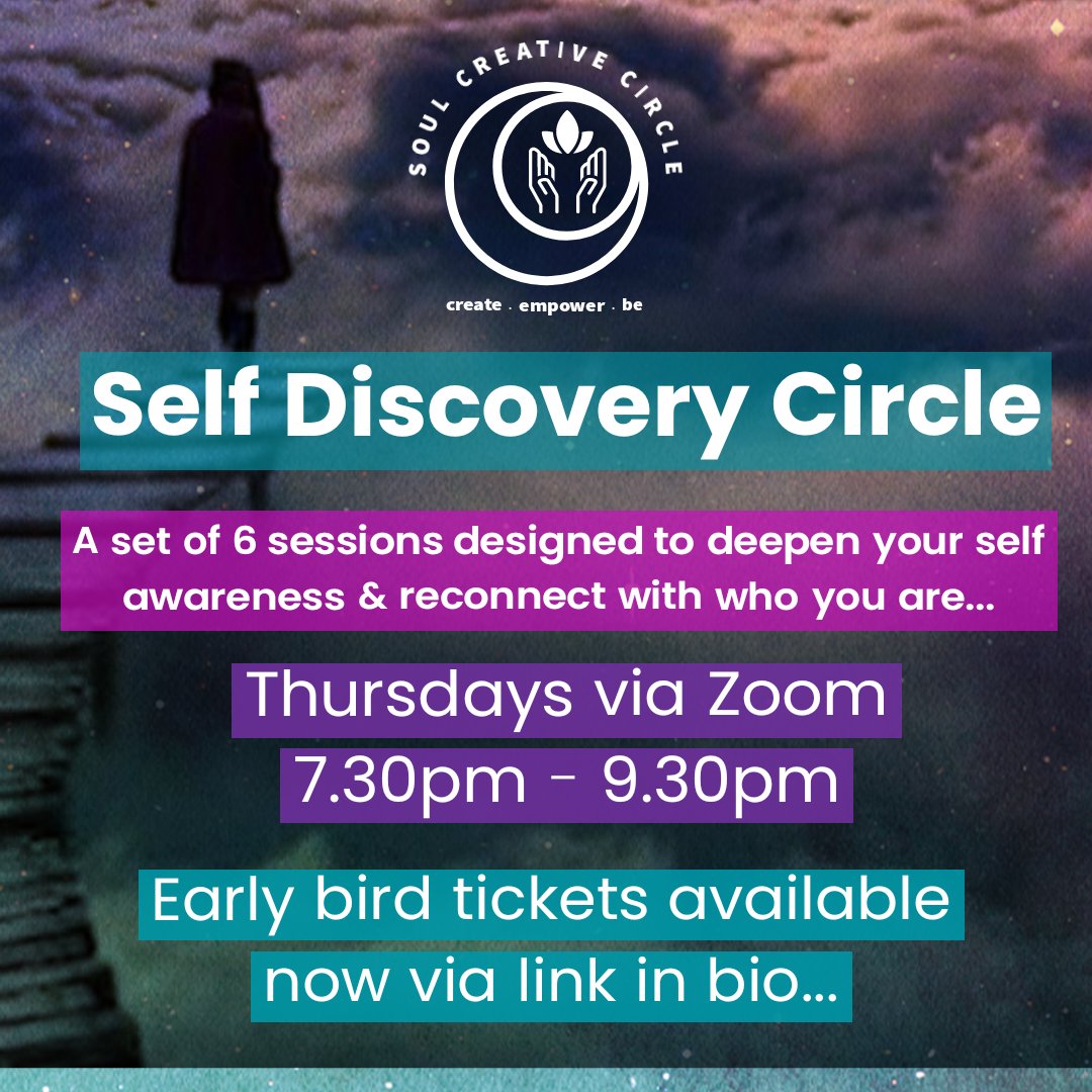 SoulCreativeCircle (@soulcreativeliz) on Twitter photo <a href="/CaerphillyHour/">#CaerphillyHour</a> <a href="/Welsh_ICE/">ICE</a> <a href="/CaerphillyCBC/">CaerphillyCBC</a> I have a Women's Wellbeing circle coming up in #Cardiff on Friday evening I've just planned out and I have a 6 week self discovery course online starting end of April which I'm in process of planning.
All bookable here: linktr.ee/SoulCreativeCi… <a href="/CaerphillyHour/">#CaerphillyHour</a> <a href="/Welsh_ICE/">ICE</a> <a href="/CaerphillyCBC/">CaerphillyCBC</a> I have a Women's Wellbeing circle coming up in #Cardiff on Friday evening I've just planned out and I have a 6 week self discovery course online starting end of April which I'm in process of planning.
All bookable here: linktr.ee/SoulCreativeCi…