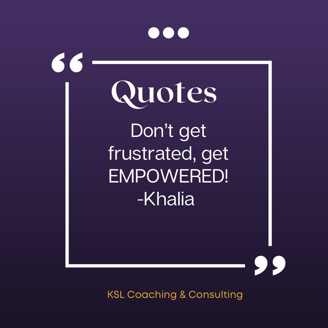 Take your frustrations and shift that energy into something that positively empowers YOU!!! Get a new perspective on familiar challenges. This is your opportunity to change a challenge into success. #shiftwithKhalia #strongtosupurb #mslindsaysaid  #itsnottoolatetoshift