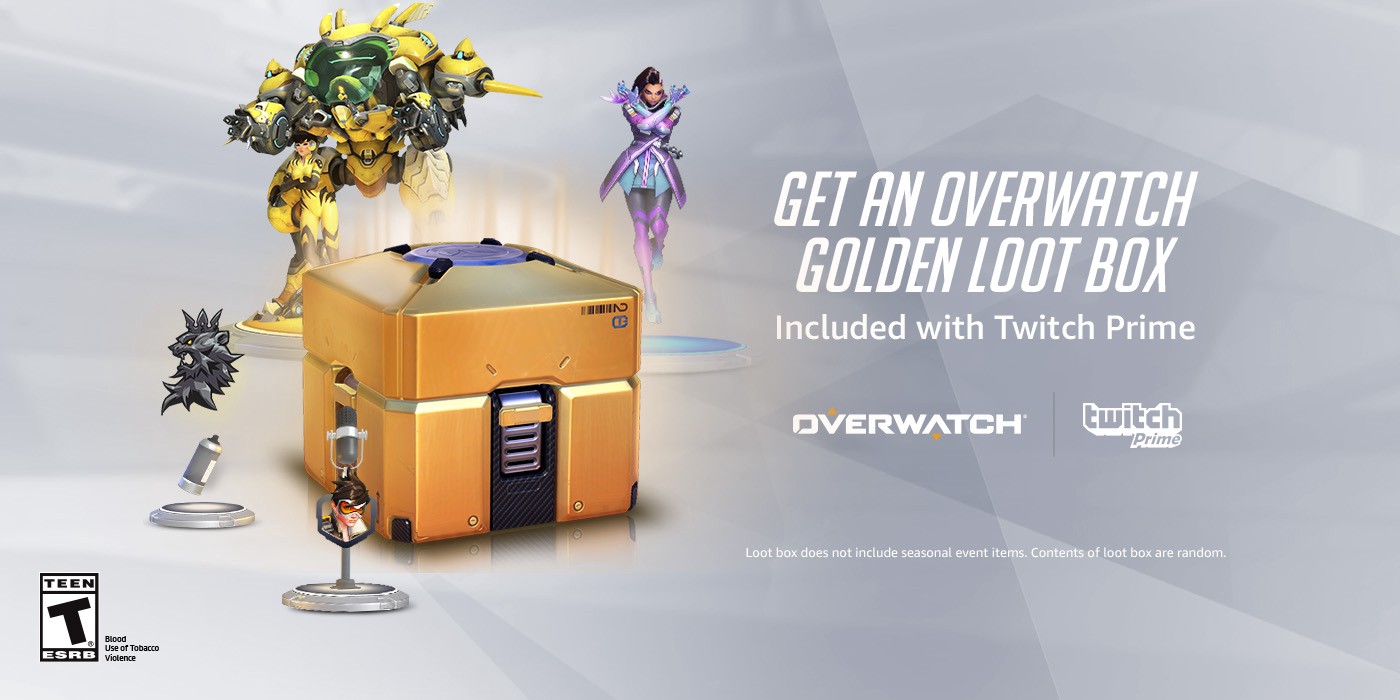 Overwatch and Hearthstone join Prime Gaming's free loot drops for