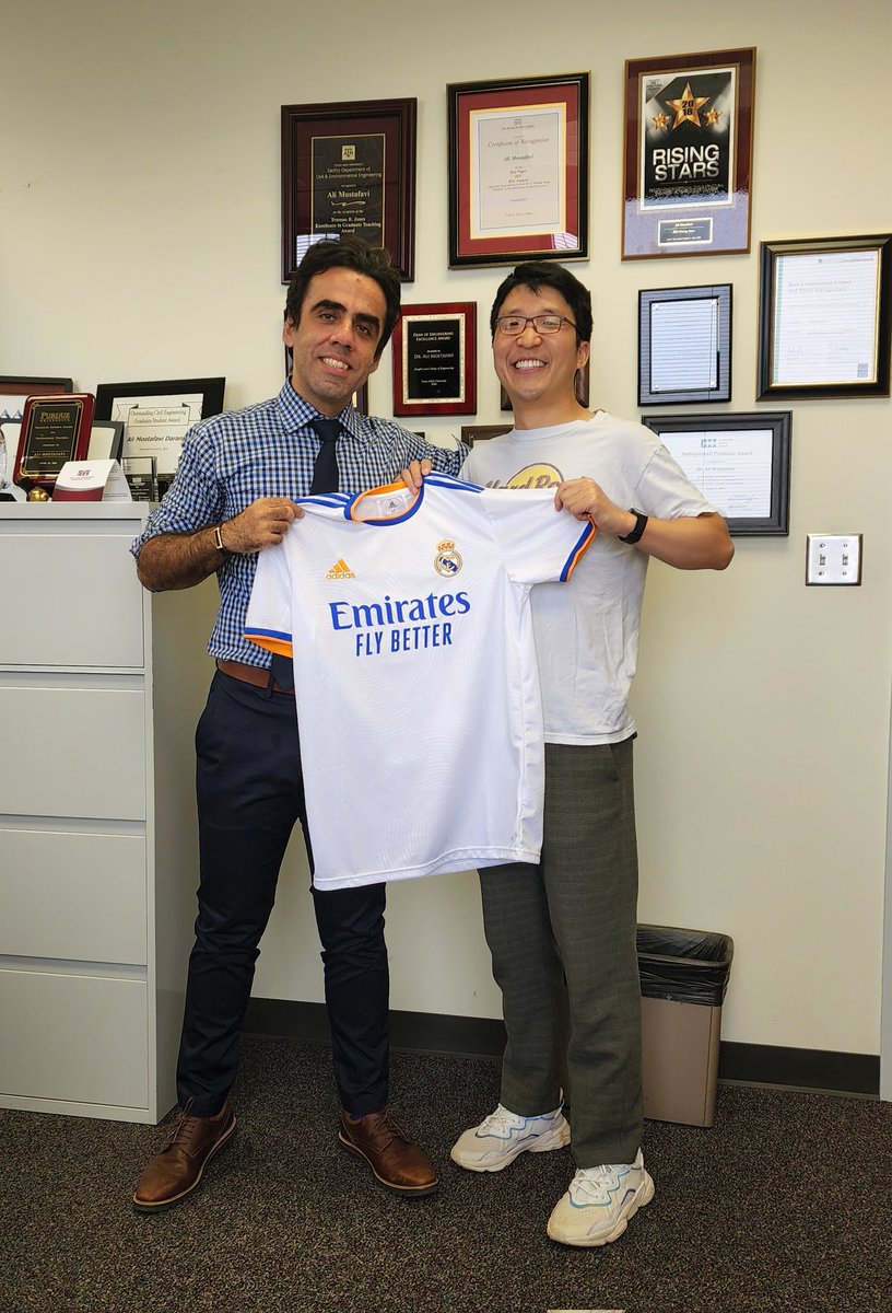 Mostafavi_Ali's tweet photo. When your research team members know you have other passions besides science and research. Thanks @FaxiYuan https://t.co/rYeMKQTgy6