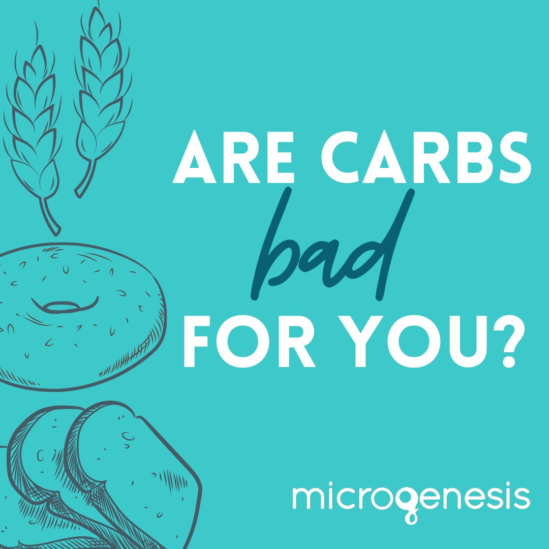 The short answer: no! Carbohydrates are actually our body's preferred energy source. Fad diets and the media have demonized carbs, but it's important to know that not all are bad. However, not all carbs are created equal! This is key! Learn more from NIH: bit.ly/3hxJEg