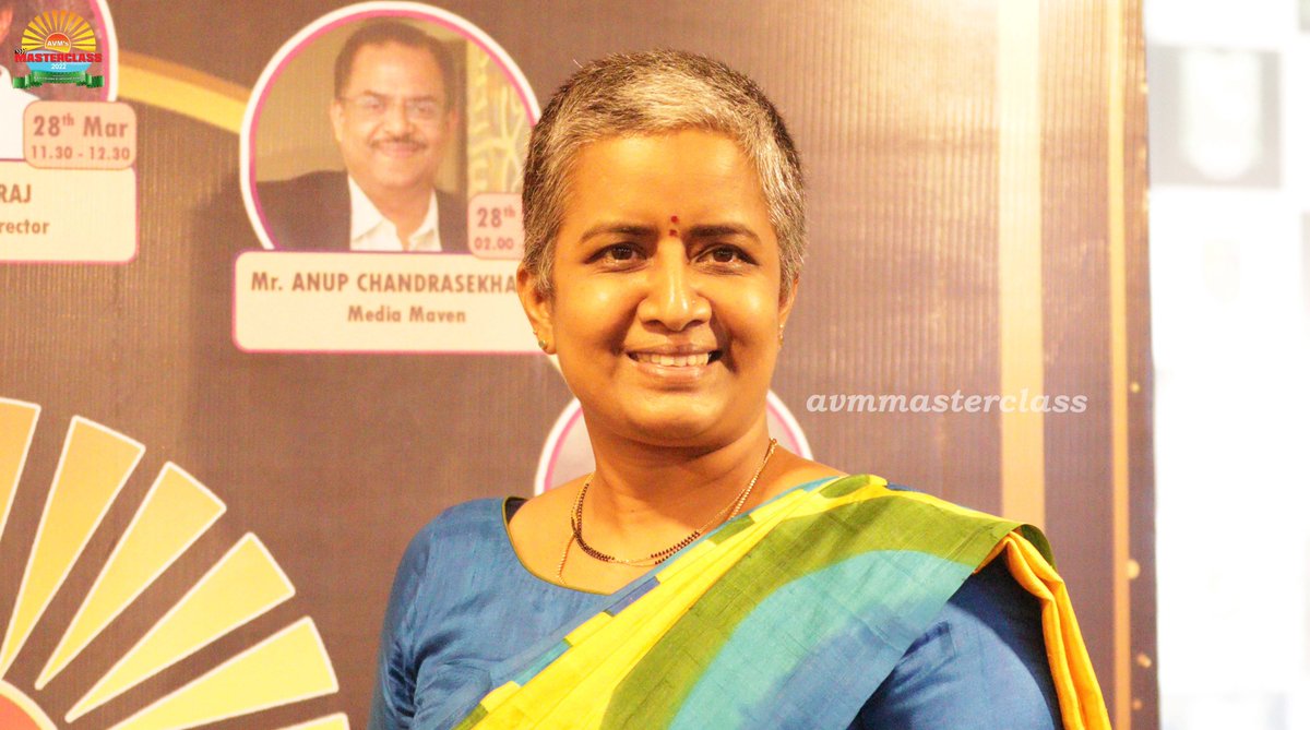 avmmasterclass's tweet photo. Gita Gurappa, the first Dolby mix engineer in India. Feels that the current generation has a better gender equality. She recounted journey with Director Sridhar in movies like Dashavataram, Minsara kannavu, Karupu Roja and Rangeela.
#avmmasterclass2022 #avmmasterclass https://t.co/9djMLM3BG1