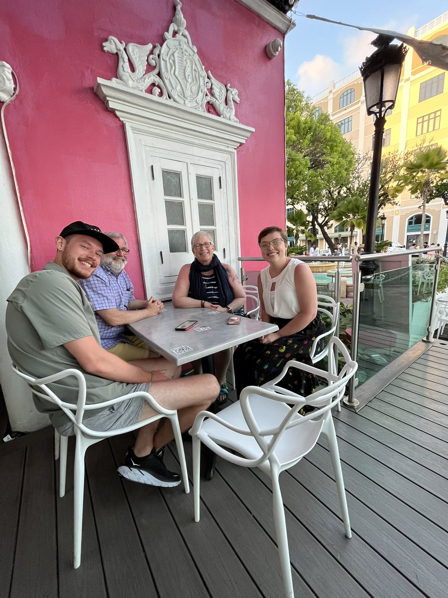 Celebrating our last night in Puerto Rico for SEB meeting of <a href="/EntsocAmerica/">Entomological Society of America</a>. Great first meeting experience for <a href="/eashelbs/">Emily Shelby</a> and Lance.