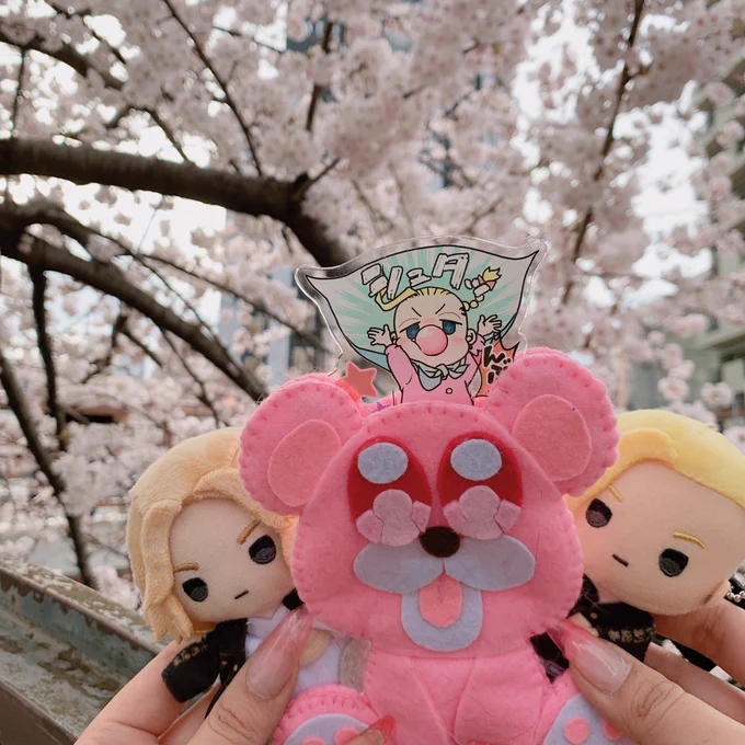 推しらとお花見んぶっ🌸 