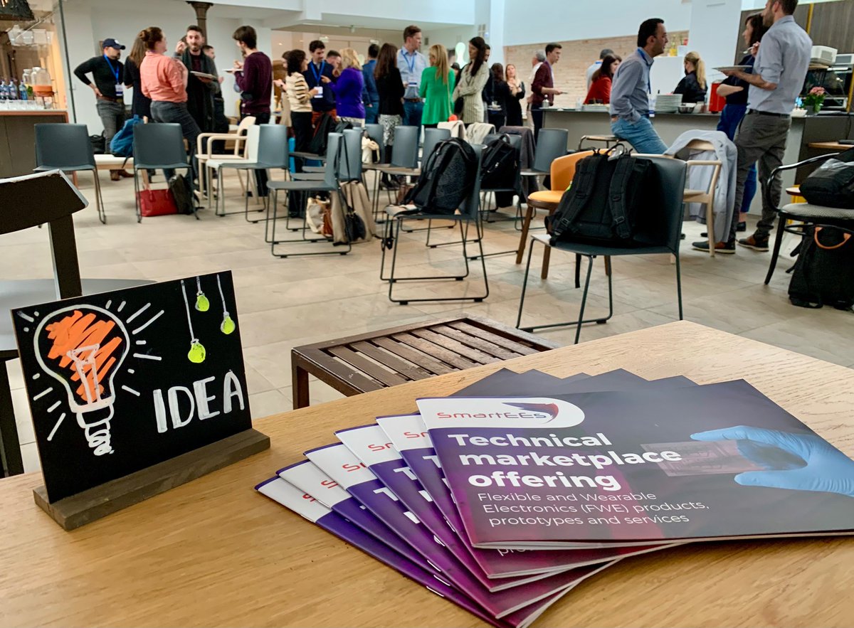 EUBIC's tweet photo. Day 2 #BarcelonaPlayground | @SmartEEsEU is present to highlight the services provided to #innovators via #digitalisation tools, solutions and a broad marketplace offering supporting cross-sectoral #innovation with #flexible and #wearable #tech.
#EUBIC @AgataPapotto https://t.co/W0ohmkkKqo