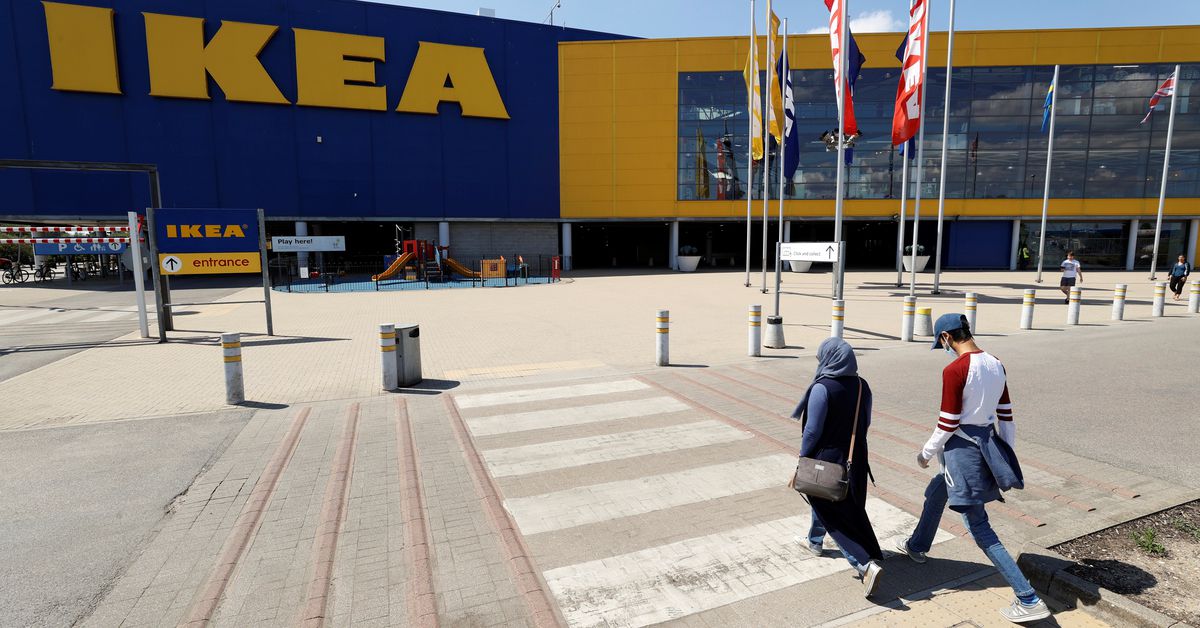 Reuters's tweet photo. IKEA UK to close Tottenham store, 450 jobs impacted https://t.co/bbswKu2UR3 https://t.co/jkeL8jIIJB