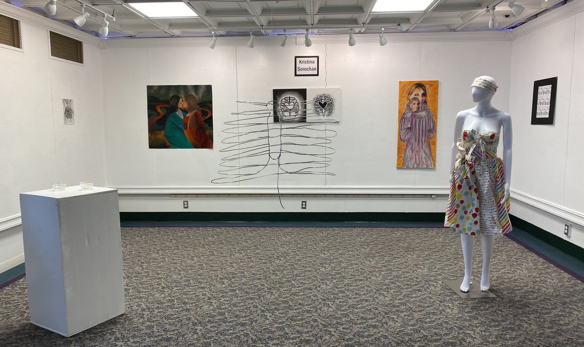 MrsLavinArt's tweet photo. Kristina Sorochan’s IB Exam Exhibition is now on display in the RTO gallery.  Come and check it out! https://t.co/NJ9uGhcYIX