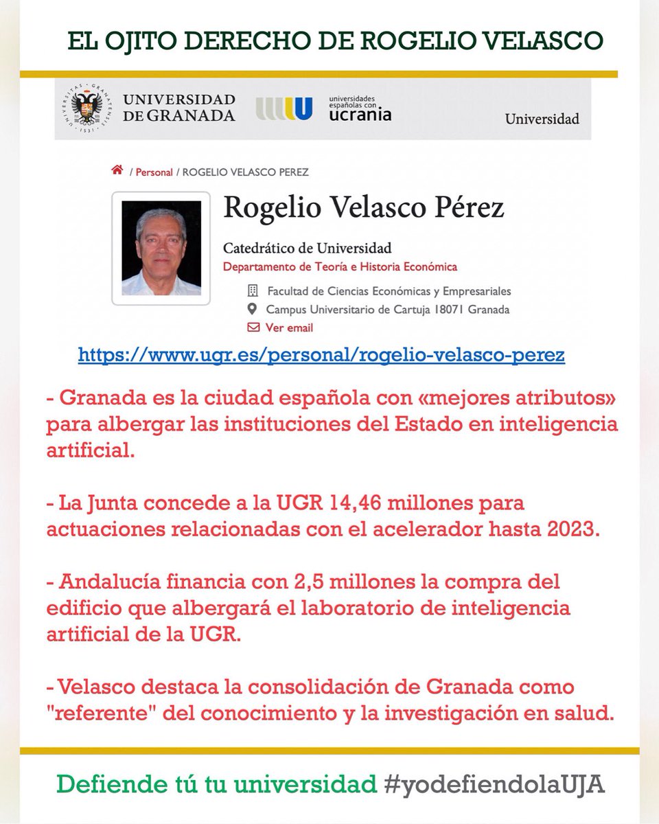 PCDefensaUJA's tweet photo. ¡Vaya! ¡Qué “curiosa” coincidencia! Y eso que no existen o, al menos, no en estas cosas.

¡EXIGIMOS UNA FINANCIACIÓN JUSTA SIN FAVORITISMOS! ¡RESPETO PARA LA UNIVERSIDAD DE JAÉN! @ujaen ✨🏫🎓

#EnDefensaDeLaUJA #PorLaUJA #DefendamosLaUJA #UniversidadDeJa��n #Jaén #YoDefiendoLaUJA https://t.co/urGNUTX66h