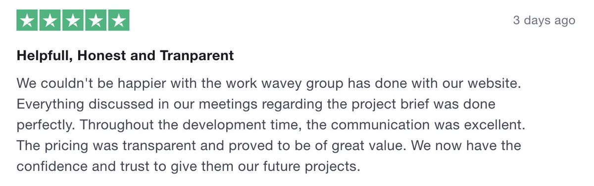 waveygroup's tweet photo. Thank you @optimusdecor for your kind words. We look forward to having a long and beautiful working relationship with you! ❤️

#Glasgow #scottishbusiness #trustpilot #customersatisfaction #CustomerFirst https://t.co/Mu3zgq9MKi