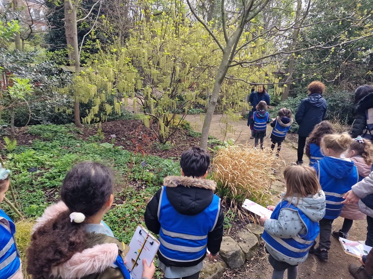 APSofL's tweet photo. As part of their leaning about ‘growth’, Reception children visited the Chelsea Physic Garden, learnt about a range of plants and went on a garden trail. #handsonlearning #creativetopics #enrichment #eyfs #growth https://t.co/vfXMZ2hLl3