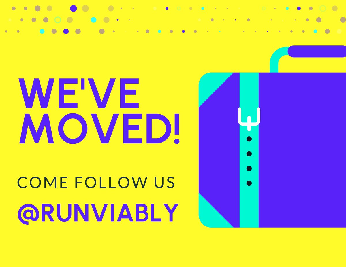fundinggates's tweet photo. Come follow us over @runviably! https://t.co/pac9Cfk3eN