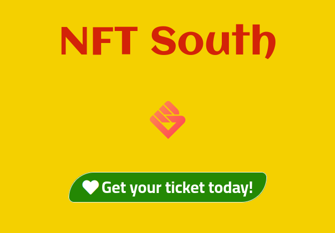 NFT_South's tweet photo. Early-bird ticket sale for @NFT_South using @GUTStickets is about to end. If you don't have your ticket already, now's the time. Get your ticket today! https://t.co/9RRjfKOXE8 https://t.co/UYR9UzNJAi