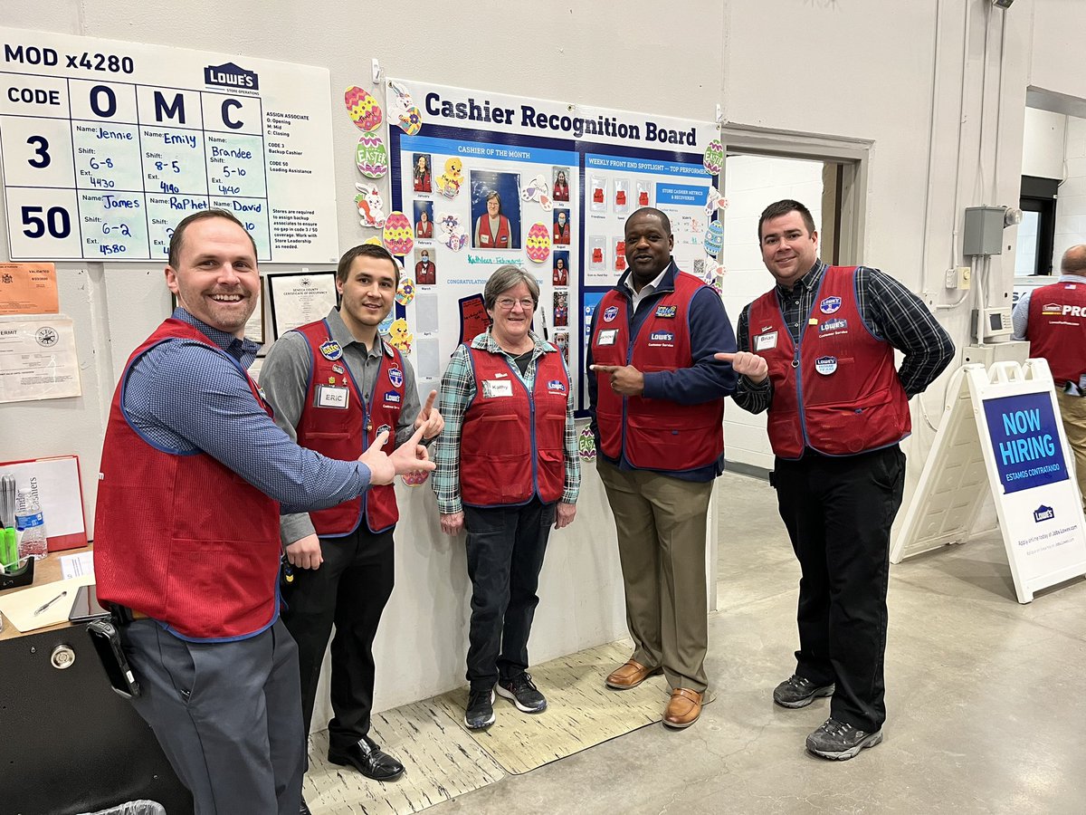 Roberto (@rjbeltran76) on Twitter photo Well deserved props to the 👑 cashier of the month at #Lowes of Waterloo, NY. Kathy #Kudos for all that you do! You’re the #Best #customerexperience #Lowes1360Rocks <a href="/Anthony_Battle1/">Anthony Battle</a> <a href="/KovacikSteve/">Steve Kovacik</a> Well deserved props to the 👑 cashier of the month at #Lowes of Waterloo, NY. Kathy #Kudos for all that you do! You’re the #Best #customerexperience #Lowes1360Rocks <a href="/Anthony_Battle1/">Anthony Battle</a> <a href="/KovacikSteve/">Steve Kovacik</a>
