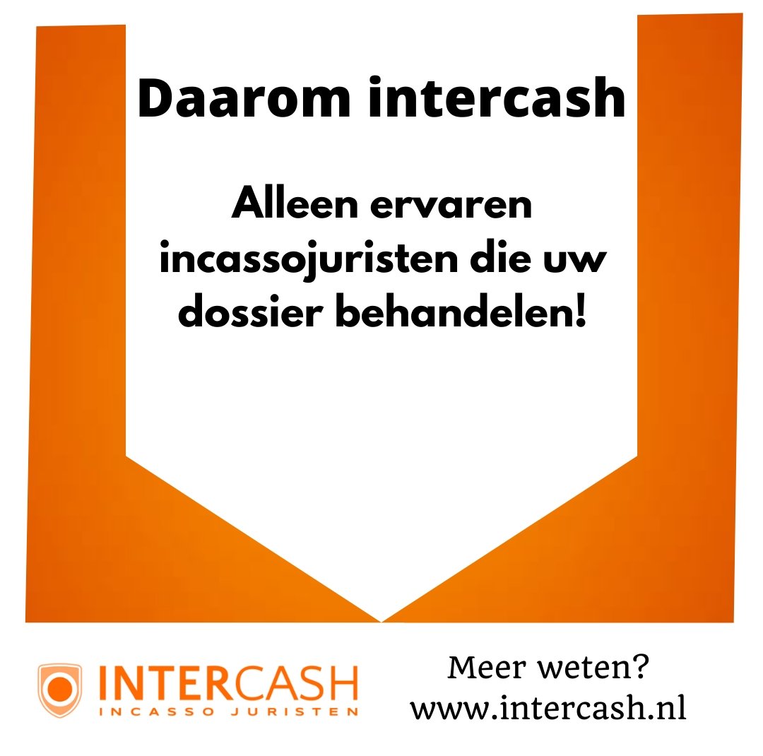 Bij Intercash incasso en juristen werken alleen ervaren incassojuristen die wel juridische kennis hebben in vergelijking met een incasso medewerker.

Heeft u openstaande facturen die maar onbetaald blijven? Wij gaan binnen een uur voor u aan de slag! intercash.nl