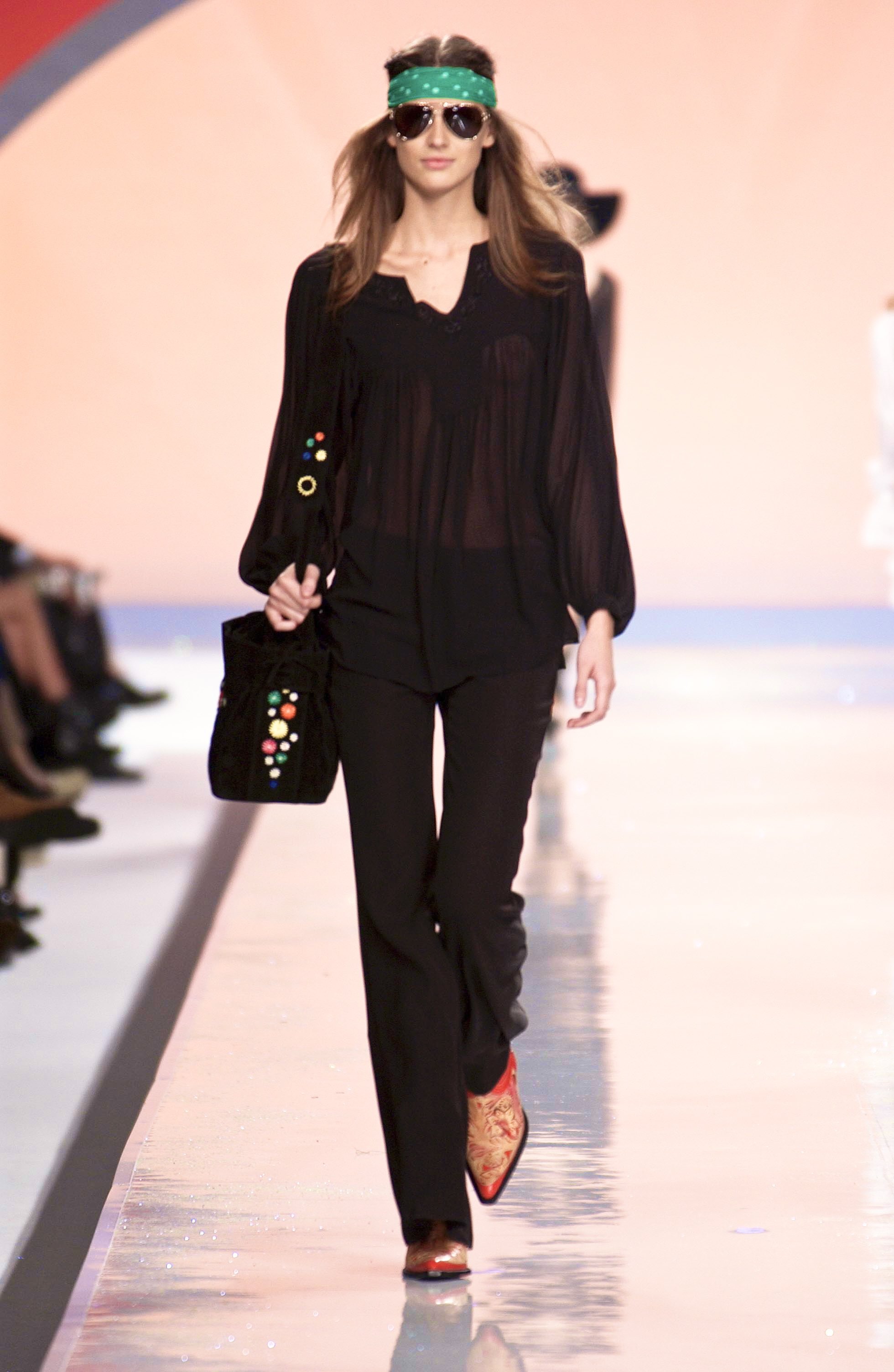 Blumarine ANNA MOLINARIブルマリン♪アンサンブル BLUMARINE by ANNA MOLINARI 90's Vintage Beaded Shift Dress