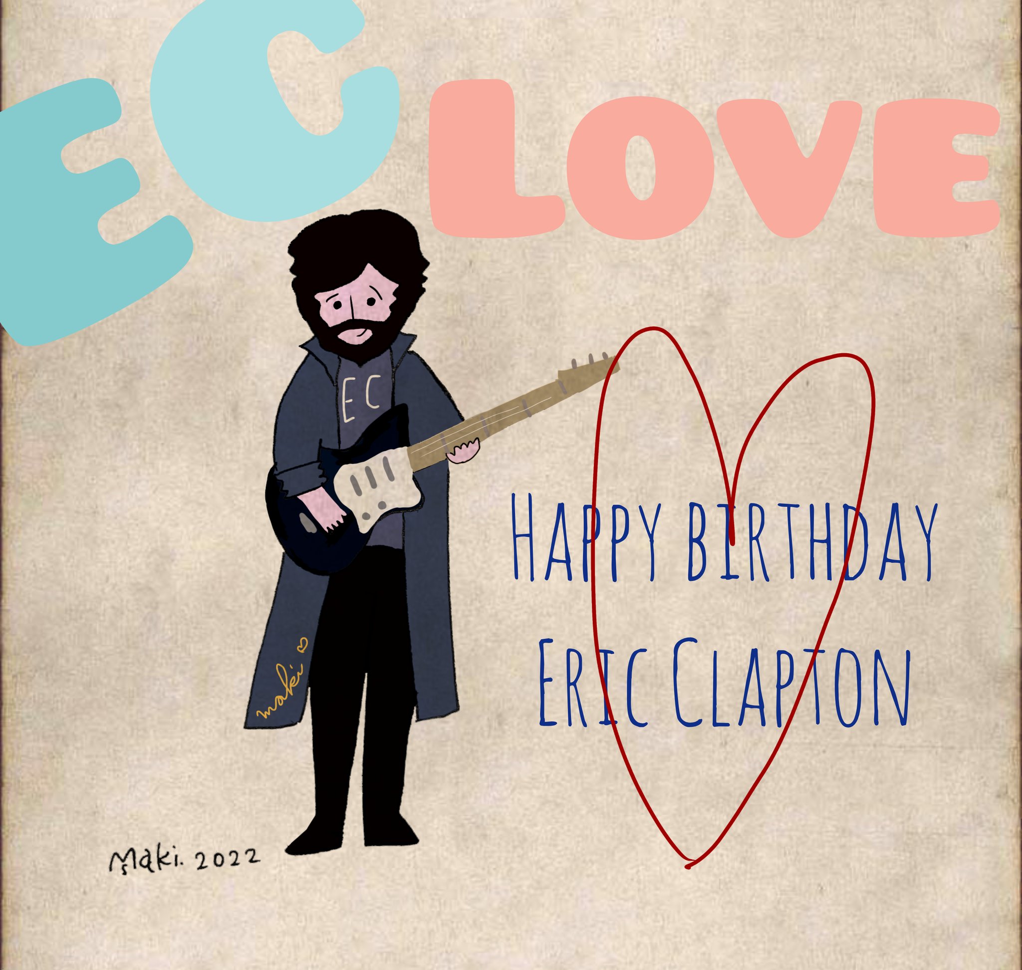  Happy Birthday, Eric Clapton  