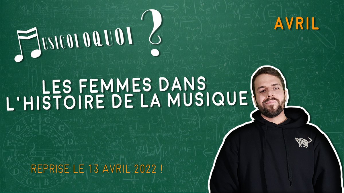studio440_'s tweet photo. On est mercredi mais pour une fois, pas de #Musicoloquoi ! 

Notre cher @ReoBlackCat_TV ne pourra pas assurer l'émission et vous donne RDV le 13 avril avec la suite du sujet "Les femmes dans l'histoire de la musique". 

A bientôt sur le Studio ➡️ https://t.co/ssaBEMBjIT https://t.co/yMUkwx5ysi