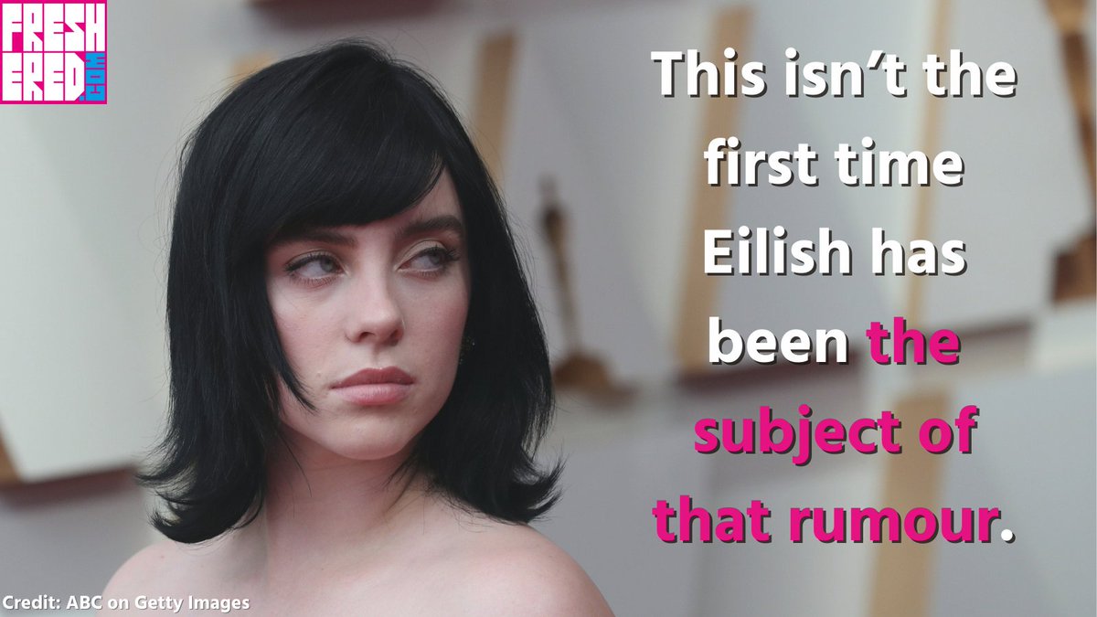 Freshered (@fresheredglobal) on Twitter photo A regular pregnancy rumour about #BillieEilish resurfaced following the #Oscars2022.
<a href="/VincentRalph1/">Vincent Ralph</a> writes 'it’s time people stopped.'
freshered.com/its-time-to-st… A regular pregnancy rumour about #BillieEilish resurfaced following the #Oscars2022.
<a href="/VincentRalph1/">Vincent Ralph</a> writes 'it’s time people stopped.'
freshered.com/its-time-to-st…
