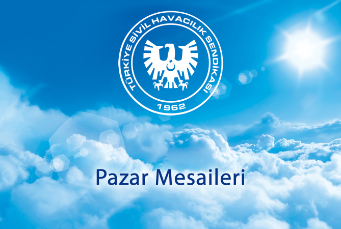 THY A.O ile devam etmekte olan Pazar mesaileri konulu davamızın 29.03.2022 tarihinde duruşması gerçekleştirilmiştir. 
Duruşma neticesinde, bir önceki duruşmada talep edilen bilirkişi raporlarının henüz hazır olmaması sebebiyle davamız 21.06.2022 saat 10:25'e ertelenmiştir.